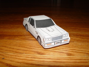 paper buick regal