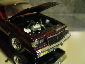 GMP 1986 buick t-type dark red