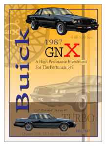 1987 Buick GNX print