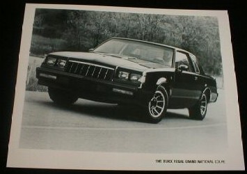 buick 1985 factory photo