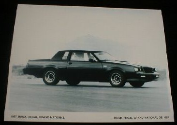 buick 1987 factory photo