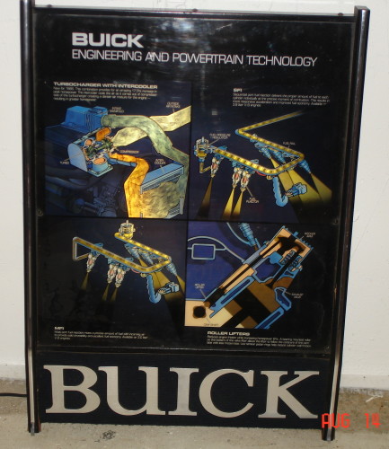 Buick Engineering Sign