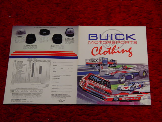 Buick Motorsports Clothing Molly Designs Catalogs