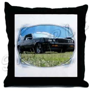 buick regal throw pillow