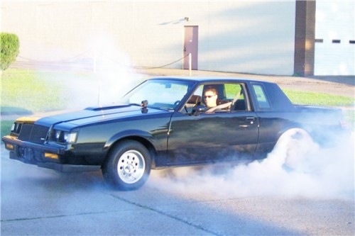 burnout in buick