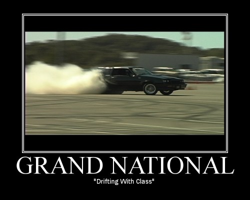 buick drifting with class