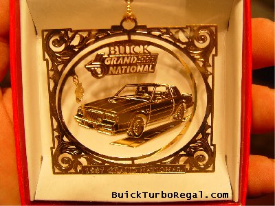 buick grand national holiday ornament