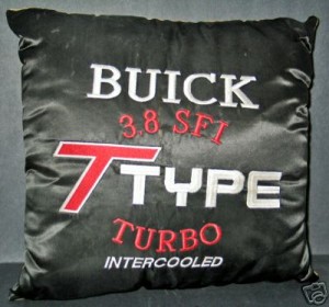 buick t type pillow