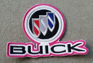 buick tri shield outlined patch