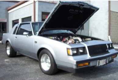 silver buick grand national