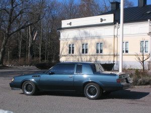 triple blue buick regal