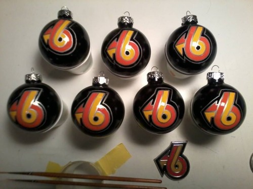 turbo 6 christmas ball ornaments