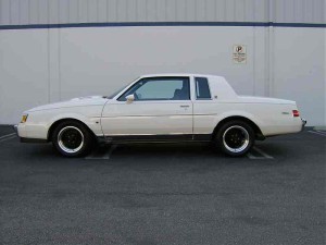 white 1987 regal limited