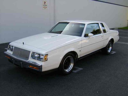 Buick Regal T-type: Very White – Buick Turbo Regal