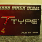 gmp 1985 buick regal t-type model box