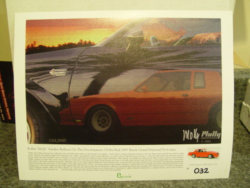 gmp buick diecast lithograph