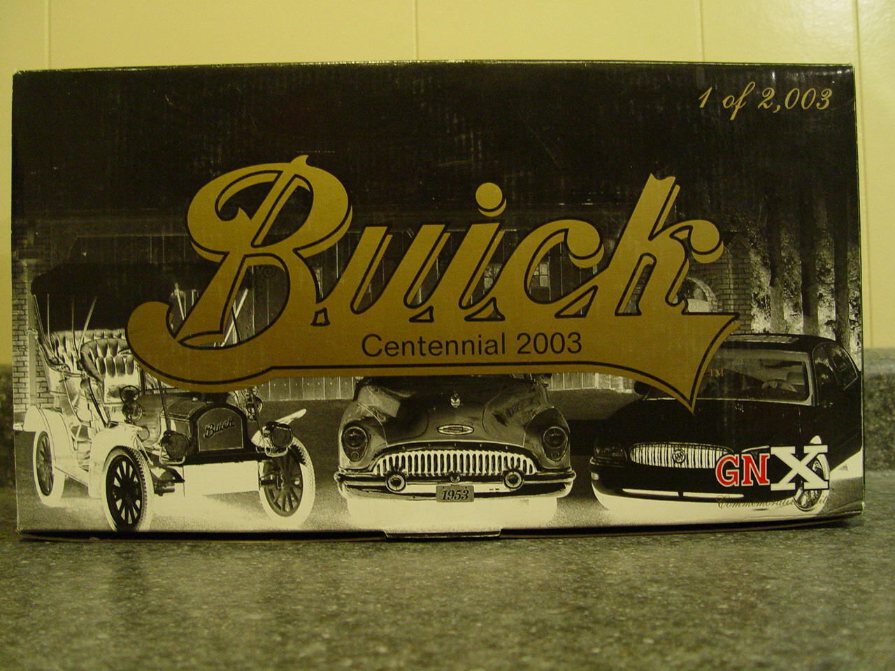 1:18 Scale GMP 8103 (Black Chrome) Buick Centennial 2003