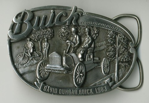 1984 Hawkeye Chapter of the Buick Club of America belt buckle 1