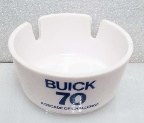 BUICK 70 ASHTRAY A DECADE OF CHALLENGE