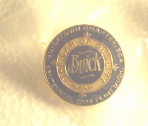 BUICK CLUB OF AMERICAN PIN BADGE BUICK 2003 CENTENNIAL FLINT MI