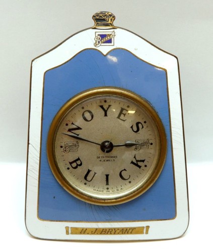 The Noyes Buick Company 1920s clock