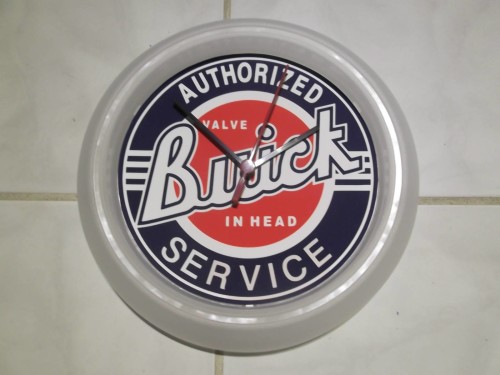 buick authorized service 9 inch wall clock