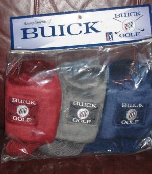 buick golf head covers