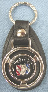 buick tri shield steering wheel keychain