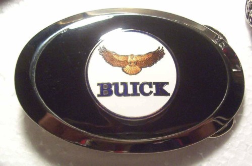 happy the hawk buick belt buckle