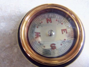 vintage Buick Dealership promotional compass 2