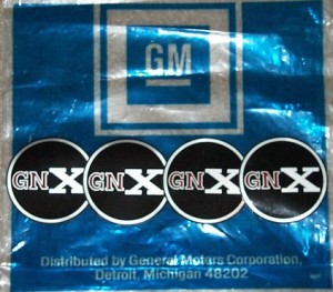 gnx wheel decals