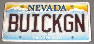 buick gn license plate
