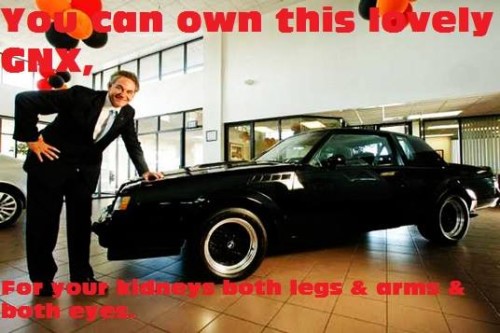 own a buick gnx