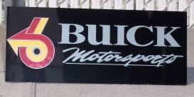 buick motorsports plaque