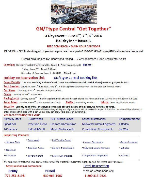 IL: GN T-Type Central Get Together June 6-8 2014