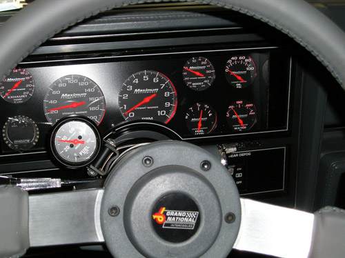 QEP Turbo Buick Regal Dash Setup