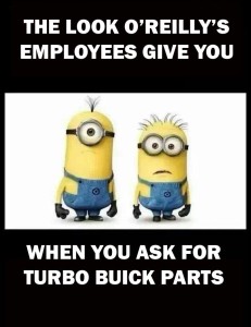 turbo buick parts
