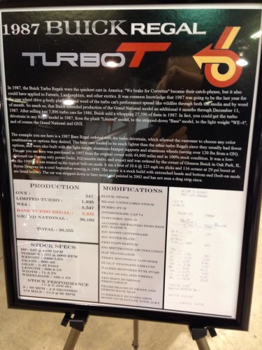 turbo t car show sign