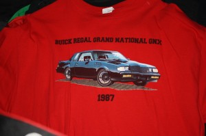 1987 buick regal grand national gnx sloan museum shirt