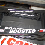boosted license plate frame
