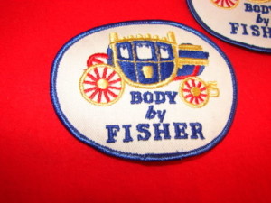 Fisher Body Coach GM Embroidered Patch