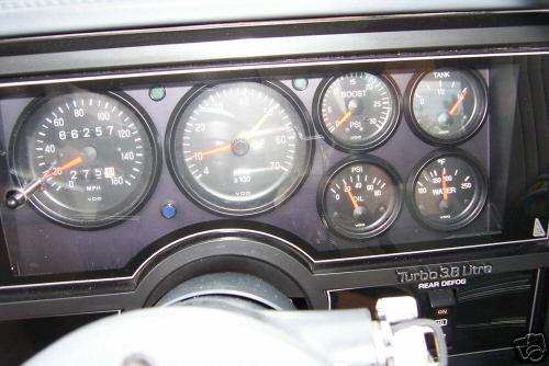 gnx style dash with vdo gauges