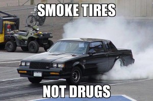 smoke tires