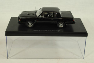 Auto World 1 43 1136 1985 Buick Grand National Black GN C9