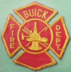 BUICK FIRE DEPT PATCH