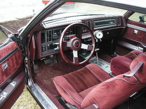 Turbo Regal Red Interiors