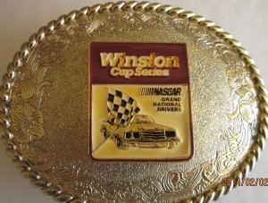 Winston Cup Series NASCAR Grand National Drivers 1979 Gold Belt Buckle