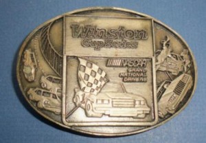 Winston Cup Series NASCAR Grand National Drivers Belt Buckle