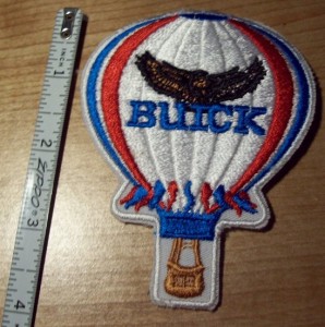 buick balloon hawk patch