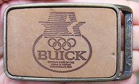 Buick Themed Belt Buckles & Cufflinks